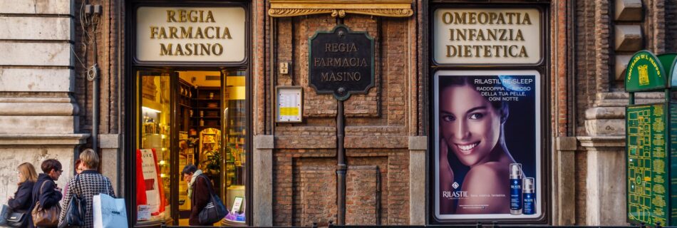 pantallas led en farmacias